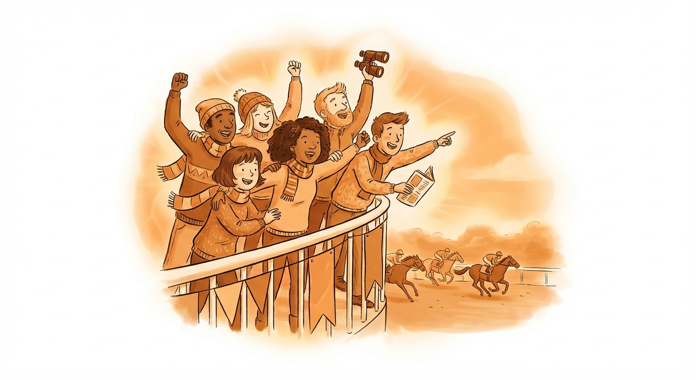 Communauté de turfistes passionnés